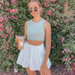 Mint Ribbed Tank